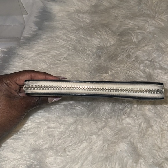 Balenciaga Fall 2016 blue stripes wallet pre-owned used - Picture 10 of 13